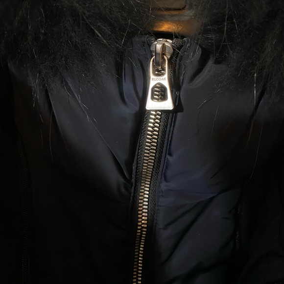 RUDSAK - STEPHAN MEN'S DOWN BOMBER | Navy Blue SIZE MEN S/P WINTER PARKA BOMBER - Picture 9 of 16